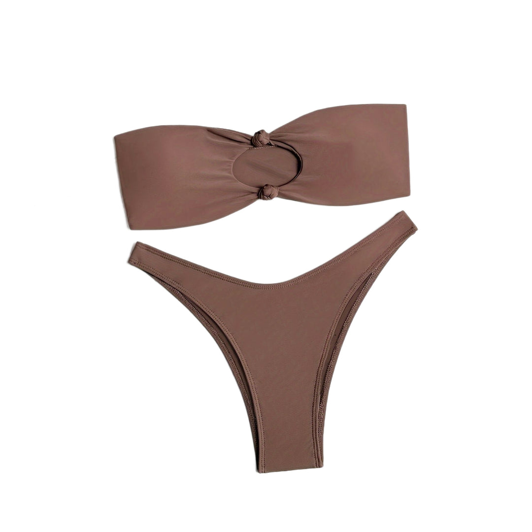 Damen Bandeau-Bikini mit innovativem Knotendesign Echo Archiv