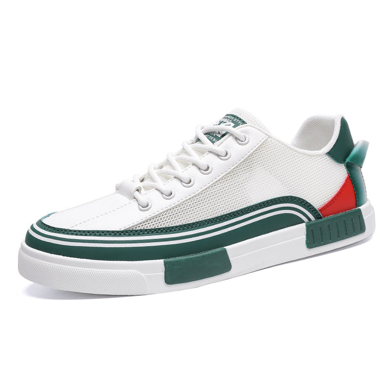 Unisex leichte Retro-Cupsohlen-Sneaker mit atmungsaktivem Mesh, gepolstertem Komfortfußbett und griffiger Gummilaufsohle – Norré