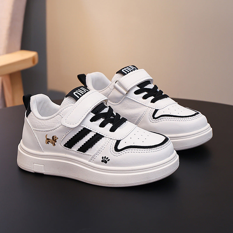 Damen Sneaker mit praktischem Klettverschluss und niedlichem Tiermotiv Echo Archiv