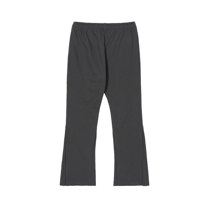 Damen Schlag-Sweathose aus French-Terry mit elastischem Bund und dekorativen Teilnähten Echo Archiv