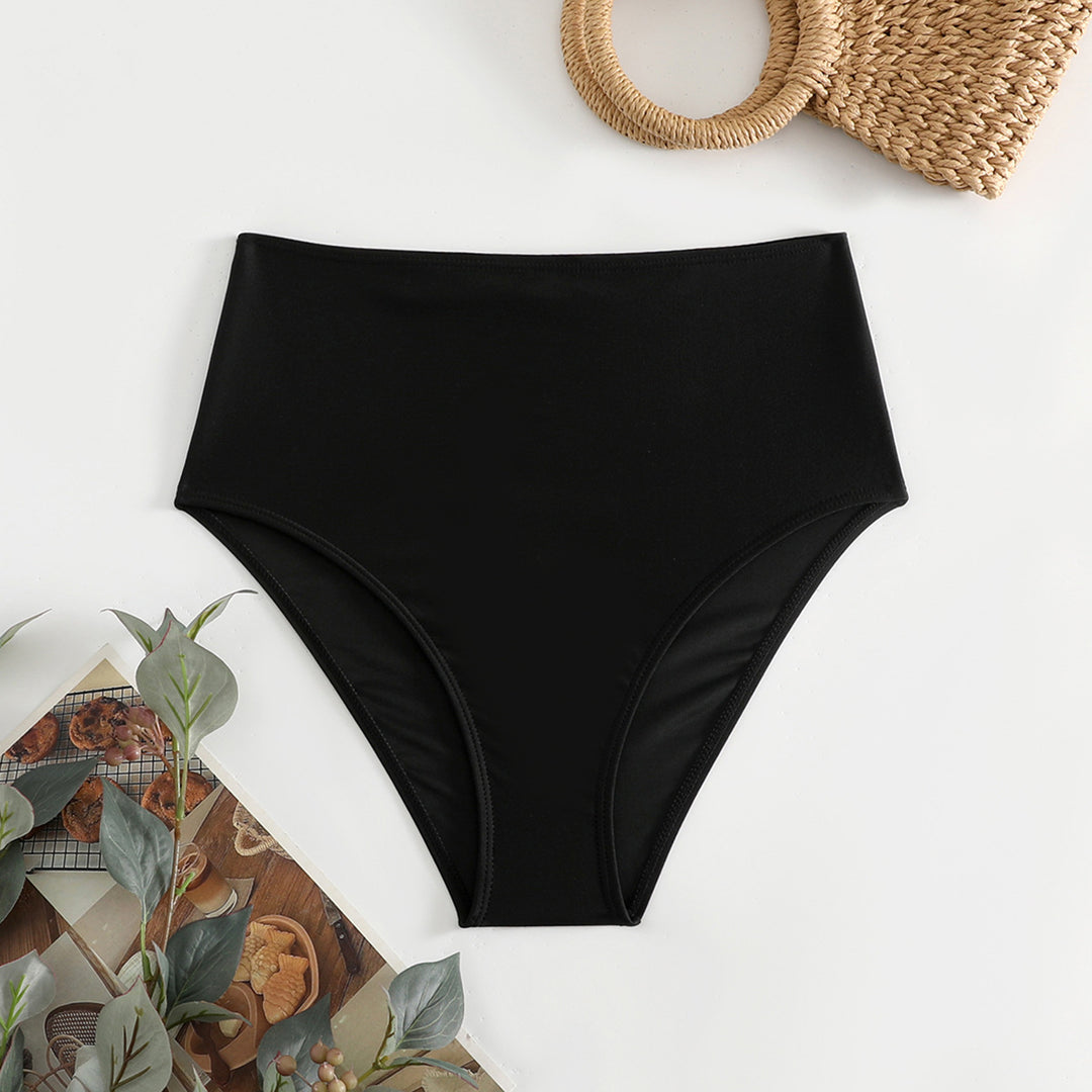 Damen Hoch taillierte Bikini-Hose Echo Archiv