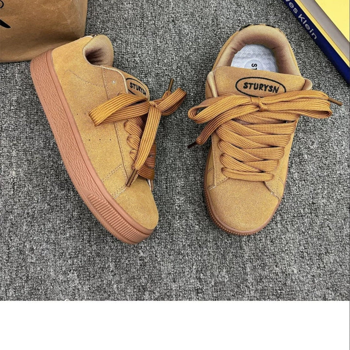 Damen modische Sneaker mit luxuriösem Veloursleder und komfortabler Dämpfung Echo Archiv