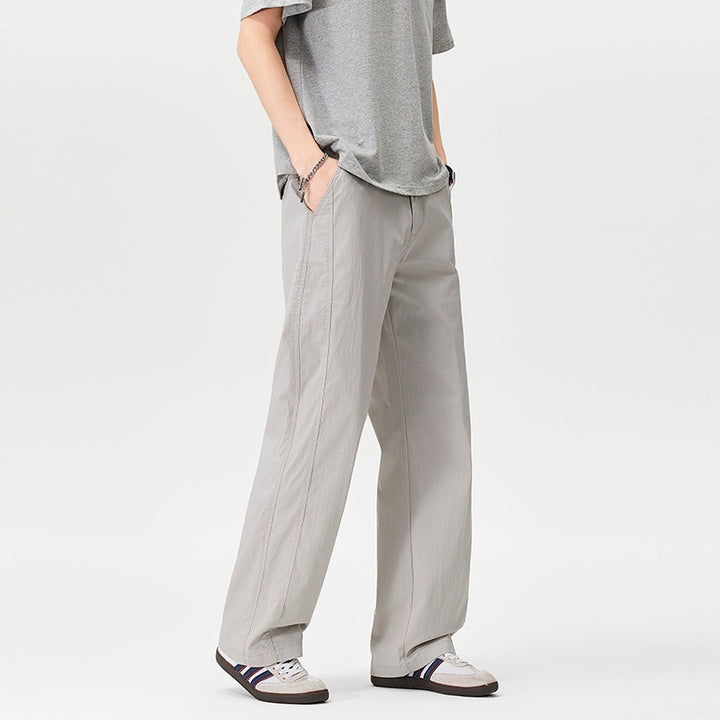Damen Bequeme Weitgeschnittene Stoffhose Echo Archiv