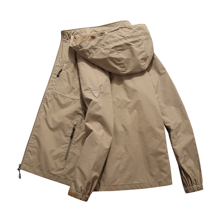 Herren Technische Outdoorjacke mit verstellbarer Kapuze Echo Archiv