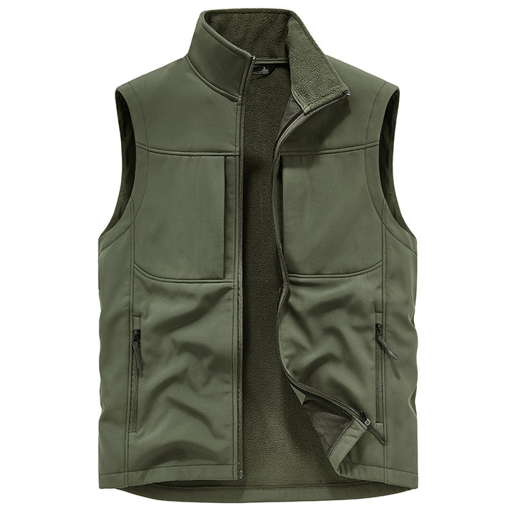 Herren Funktionale Softshell‑Weste mit Fleecefutter und winddichter Membran Echo Archiv