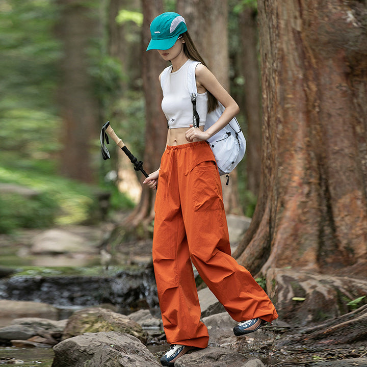 Damen weite technische Trekkinghose Echo Archiv
