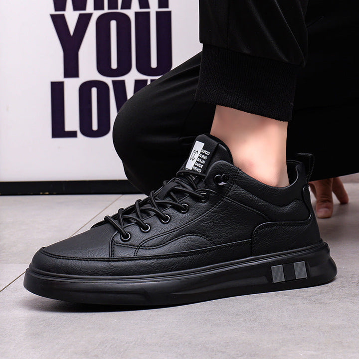 Damen Sportliche Ledersneaker mit atmungsaktiver Sohle Echo Archiv