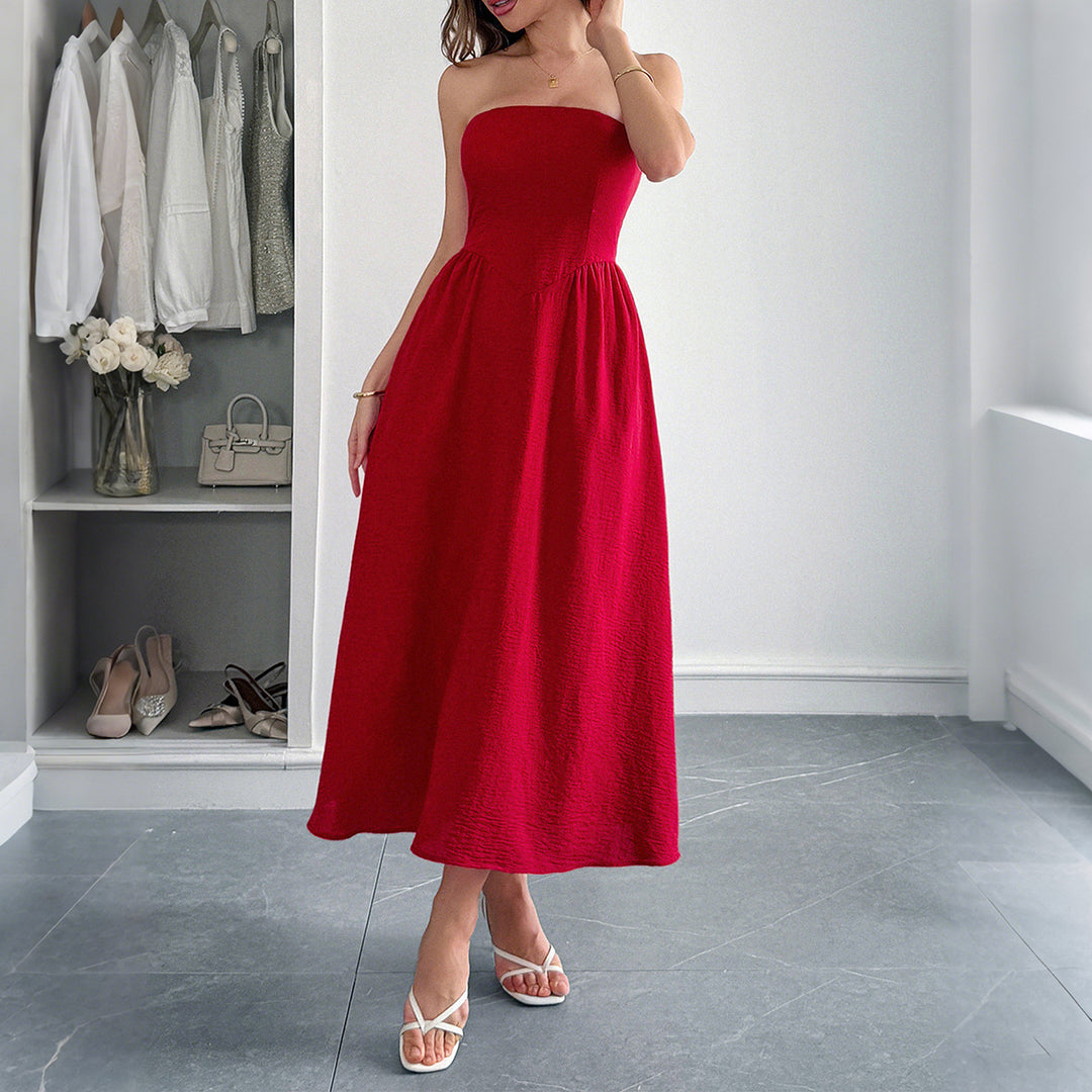Damen Sommerliches Maxikleid im eleganten Streifenmuster Echo Archiv