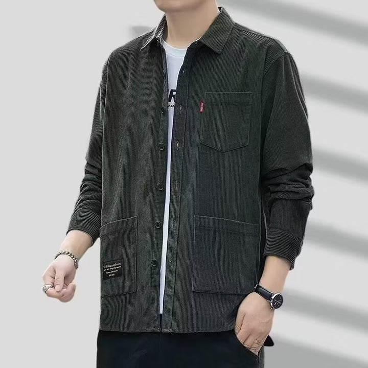 Herren modische Cordjacke Echoarchiv