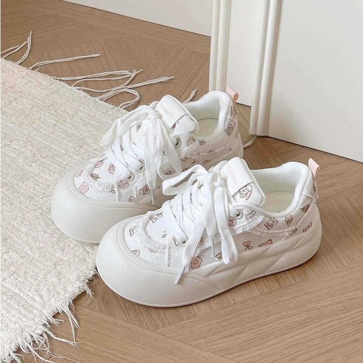 Damen Sneakers mit verspieltem Design und bequemer Dämpfung Echo Archiv