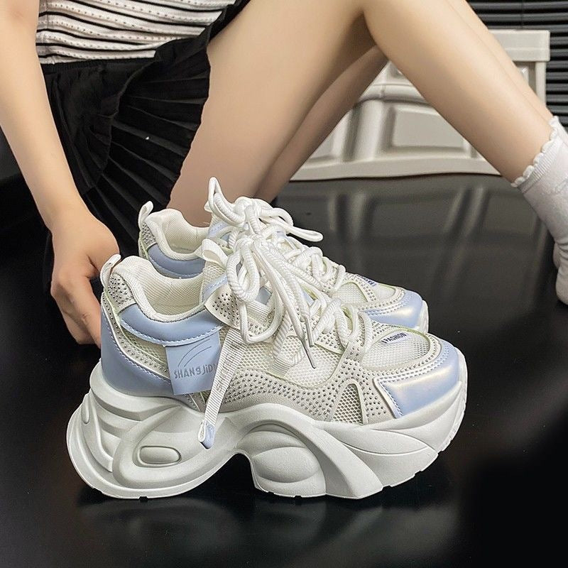 Damen Chunky Sneakers mit reflektierenden Elementen und innovativer Dämpfung Echo Archiv