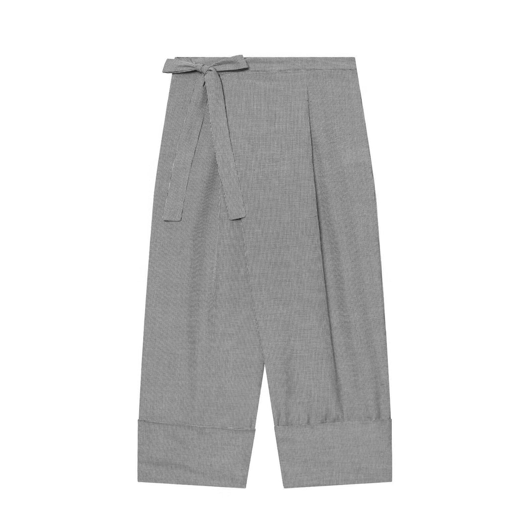 Damen Kurzblazer im Hahnentritt‑Muster mit Stehkragen und taillierter Cropped‑Silhouette Echo Archiv