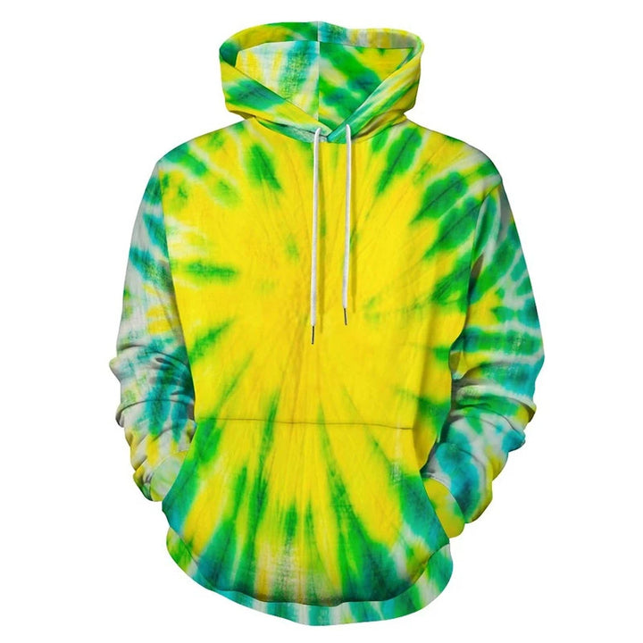 Damen Trendiger Kapuzenpullover mit kreativen Farbverlauf Echoarchiv