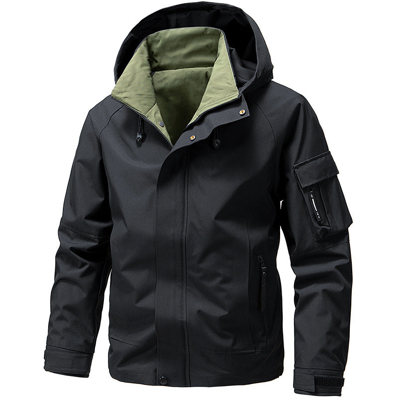 Herren Wasserfeste Übergangsjacke Echo Archiv