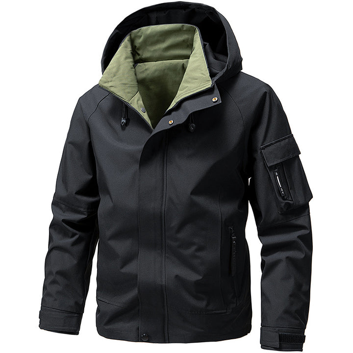 Herren Wasserfeste Übergangsjacke Echo Archiv
