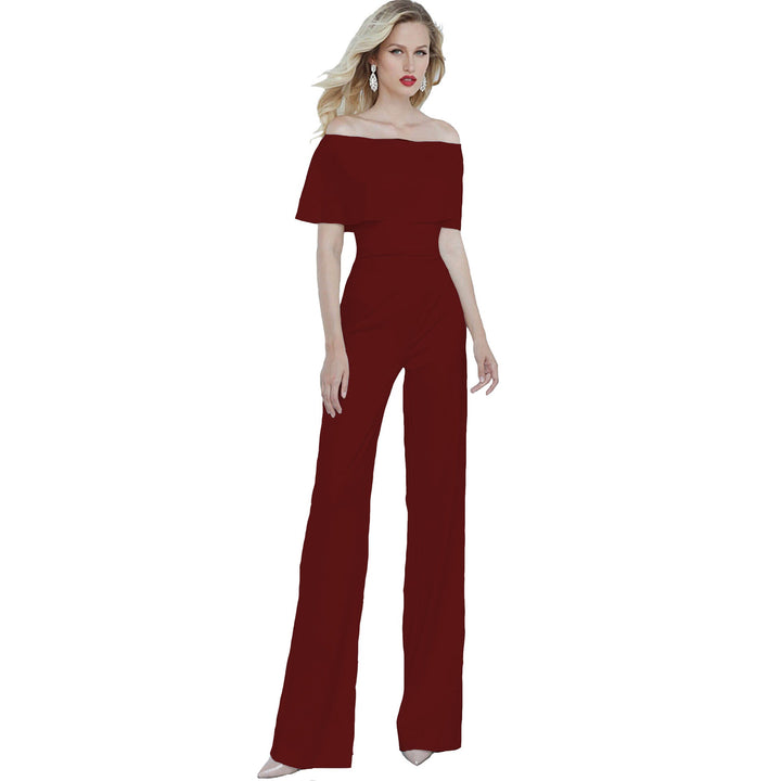 Echoarchiv | Eleganter V-Ausschnitt Jumpsuit