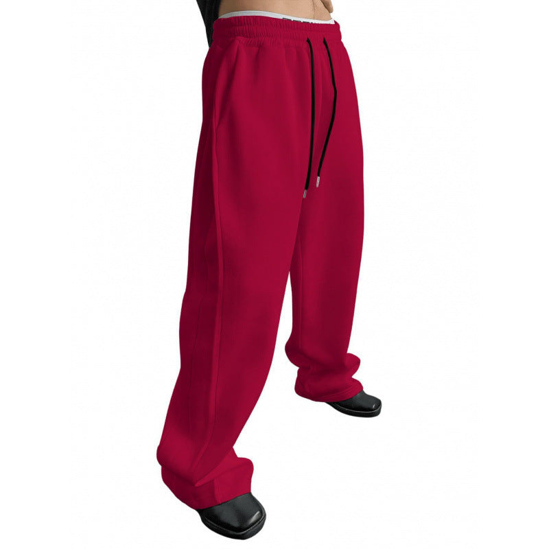 Damen nan weite Oversize Jogginghose mit tiefem Schritt, elastischem Bund und Kordelzug Echo Archiv