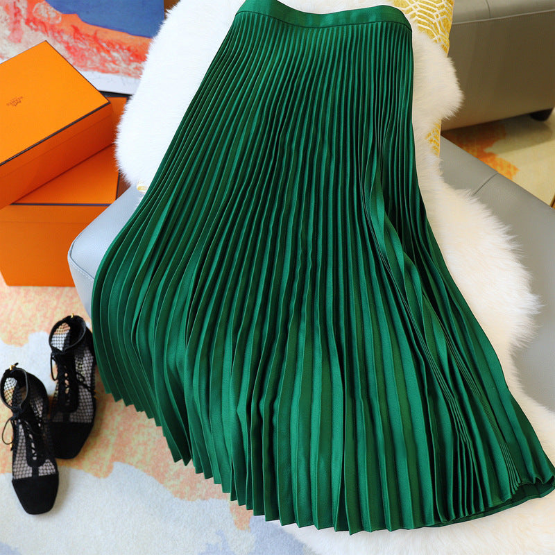 Damen Elegante und luftige Plissee-Rock Kombination Echoarchiv