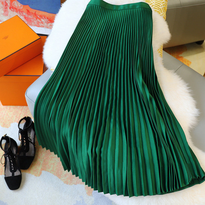 Damen Elegante und luftige Plissee-Rock Kombination Echoarchiv