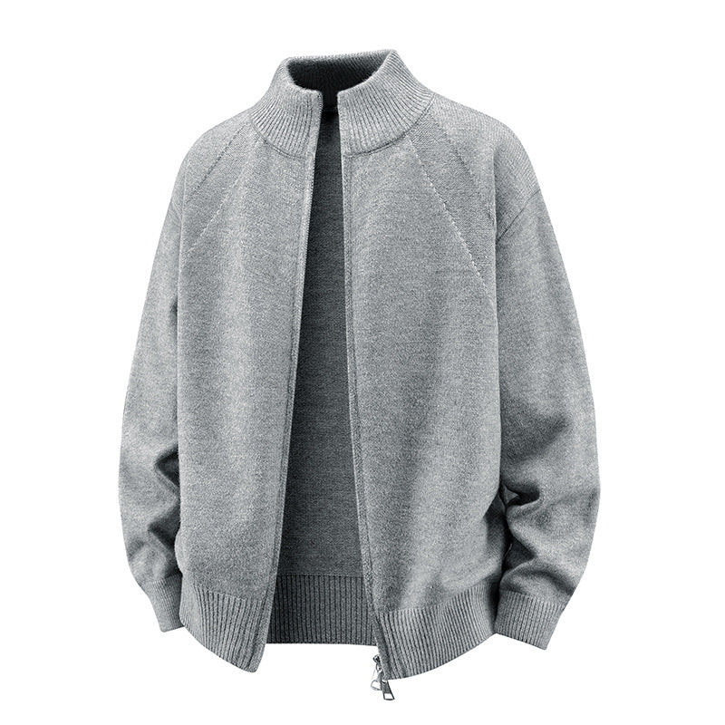 Herren Stilvolle Strickjacke mit Reißverschluss Echo Archiv