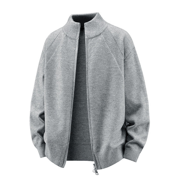 Herren Stilvolle Strickjacke mit Reißverschluss Echo Archiv