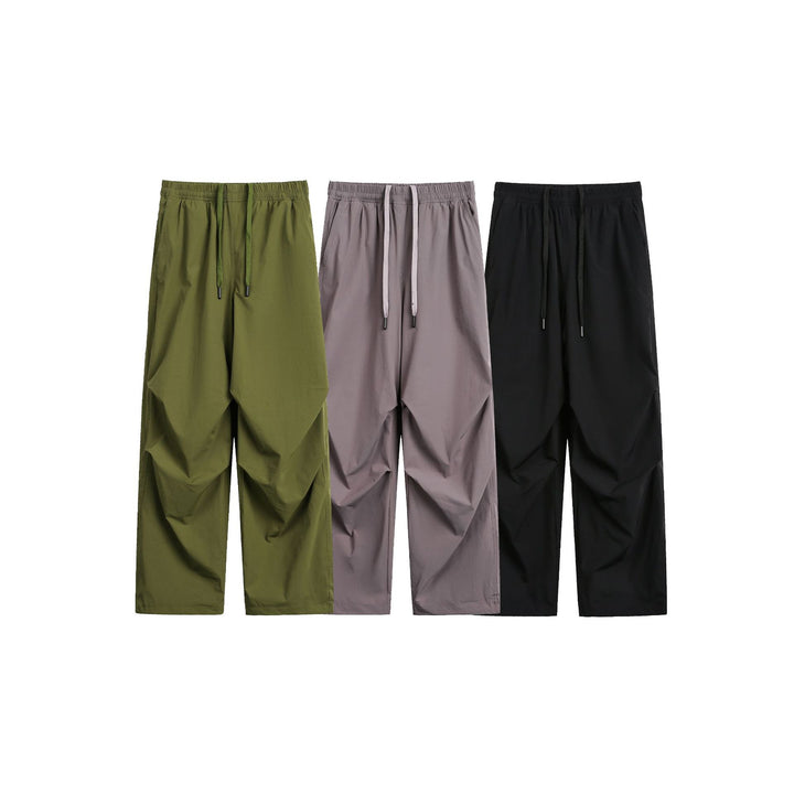 Herren Weite Relaxed‑Cargohose mit elastischem Bund und Tunnelzug Echoarchiv