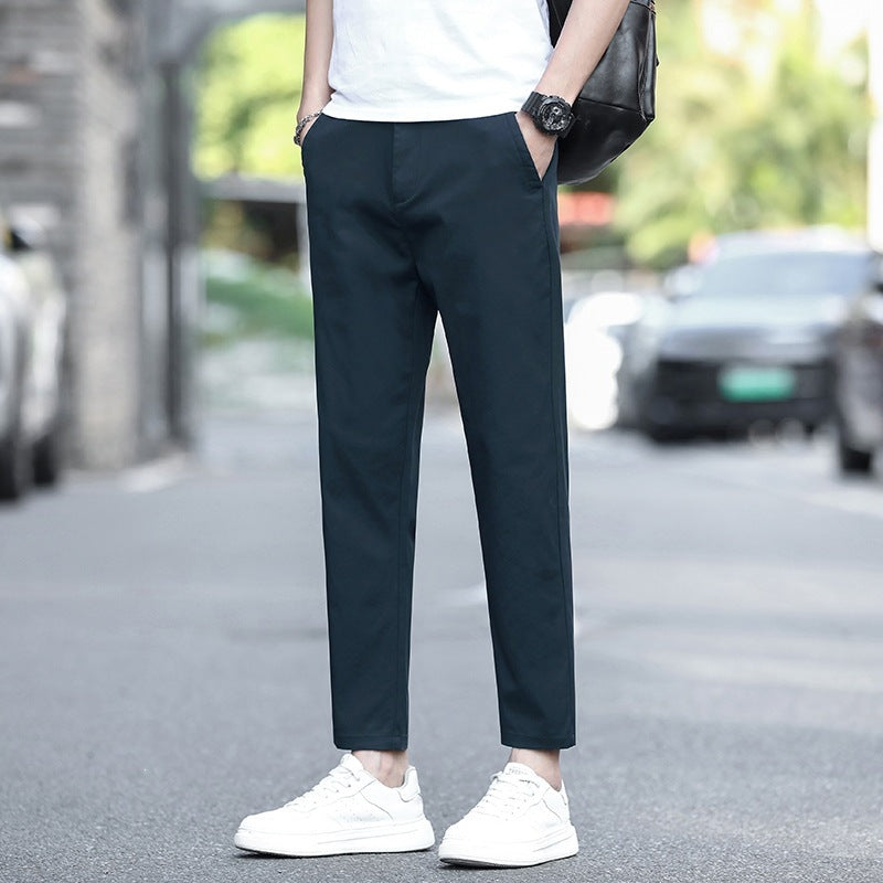 Herren Modische Chino-Hose mit elastischem Bund Echo Archiv