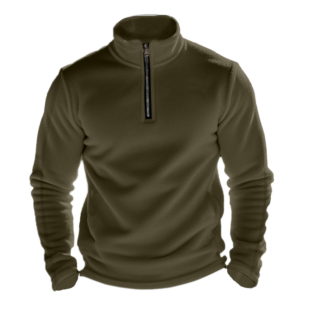 Herren Fleece Pullover mit halbem Reißverschluss Echoarchiv
