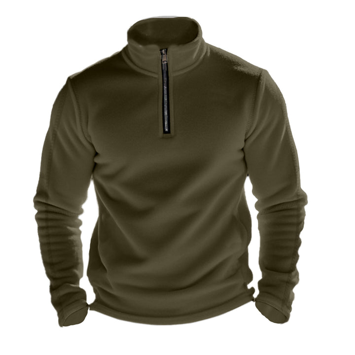 Herren Fleece Pullover mit halbem Reißverschluss Echoarchiv