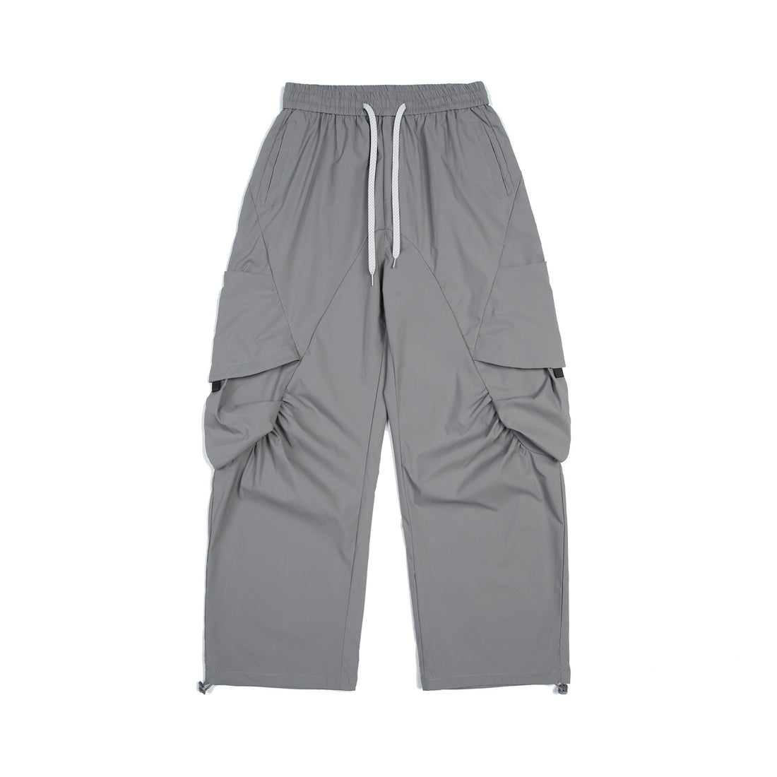 Herren Funktionale Cargo‑Hose im Tech‑Nylon mit elastischem Bund und Kordelzug Echoarchiv