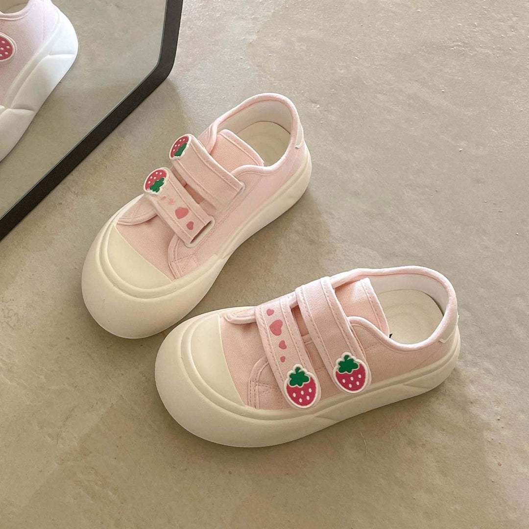 Damen bequeme und verspielte Sneaker mit Klettverschluss von Echo Archiv
