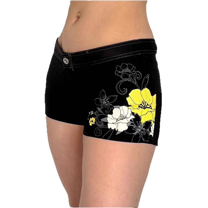 Damen Lustige Blumen-Shorts Echo Archiv