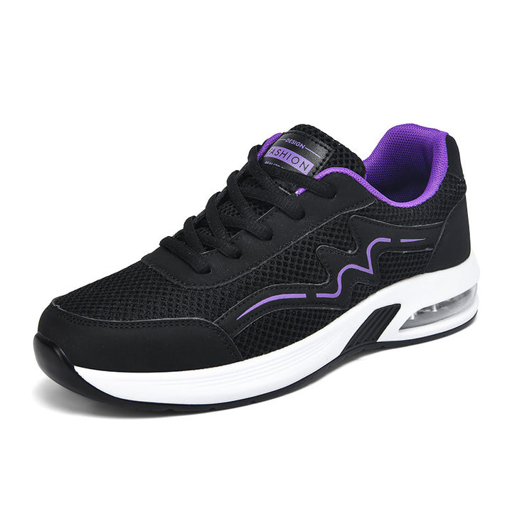 Damen nan City-Walking-Sneaker mit sichtbarer Fersenluftkammer und ergonomischer EVA-Dämpfung Echo Archiv