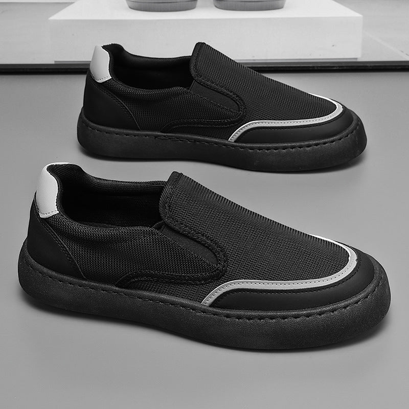 Damen Slip-On Sneakers mit atmungsaktiver Netzstruktur Echo Archiv