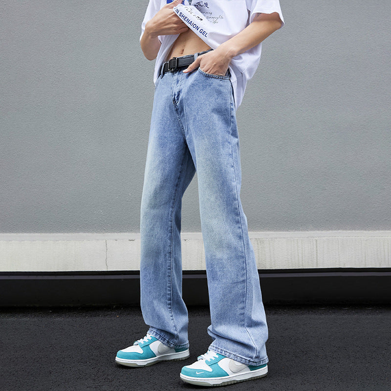 Herren Weitgeschnittene Denim-Jeans Echoarchiv