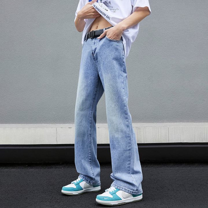 Herren Weitgeschnittene Denim-Jeans Echoarchiv