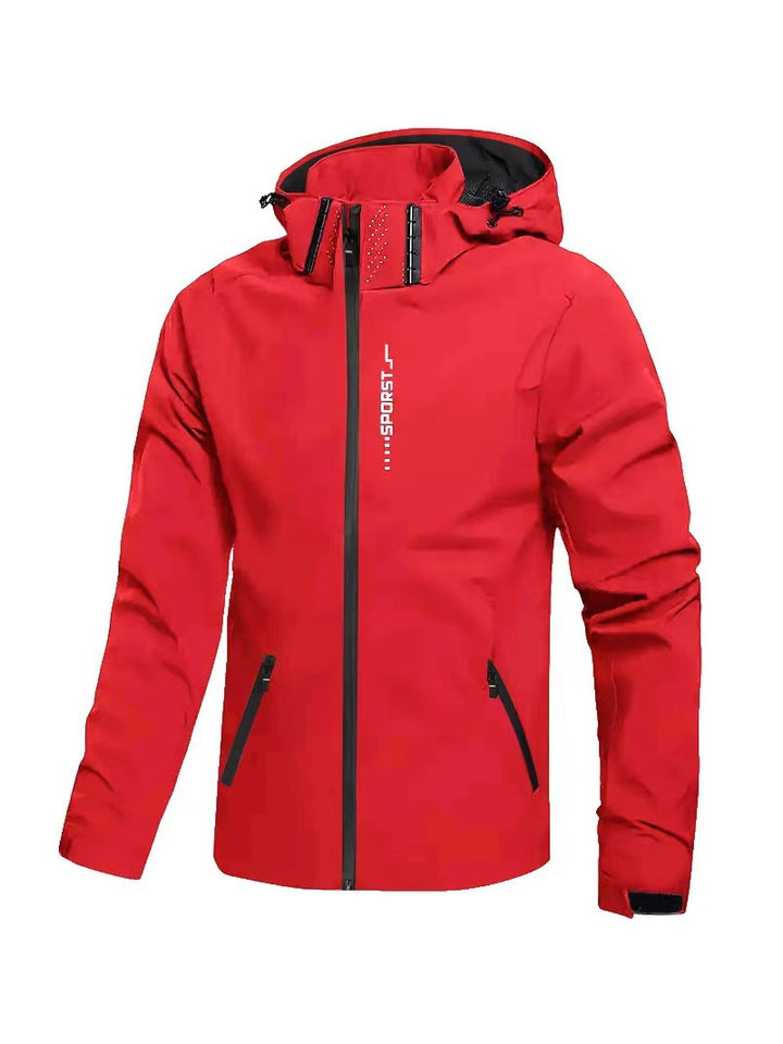 Herren Wetterfeste Sportjacke Echo Archiv