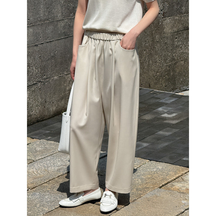 Damen Bequeme und elegante Loose-Fit Culotte Echoarchiv
