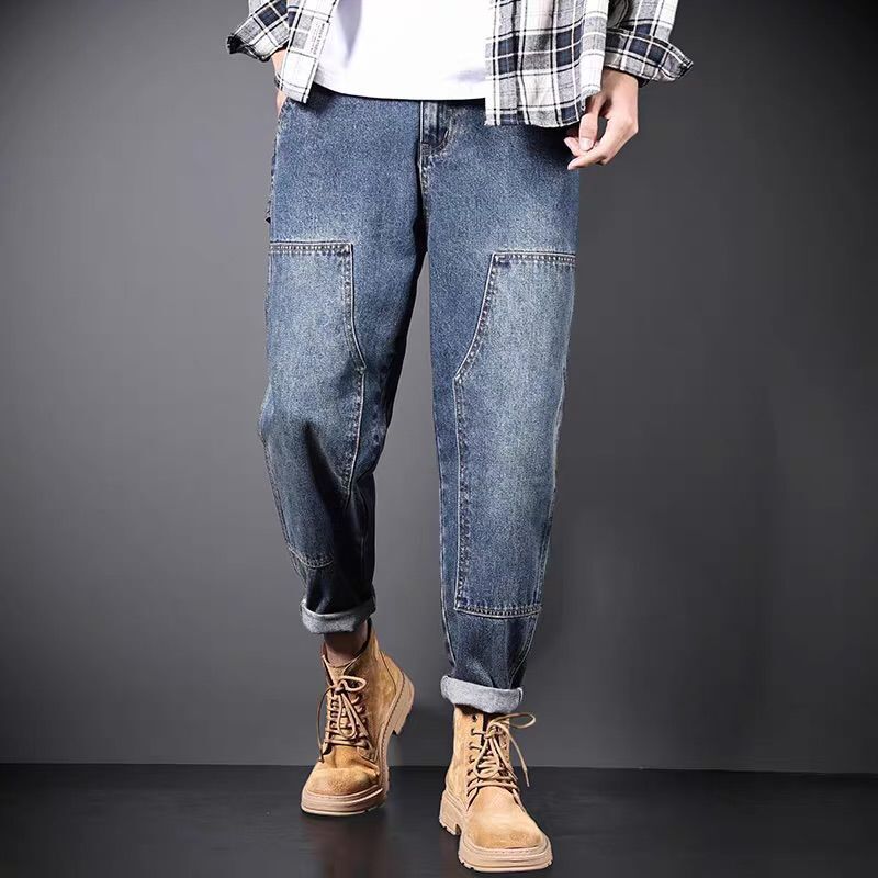 Herren Modische Cargo Jeans Echoarchiv