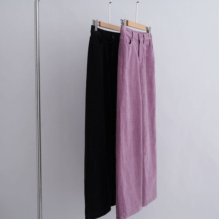 Damen Bequeme und weite Cordhose Echoarchiv