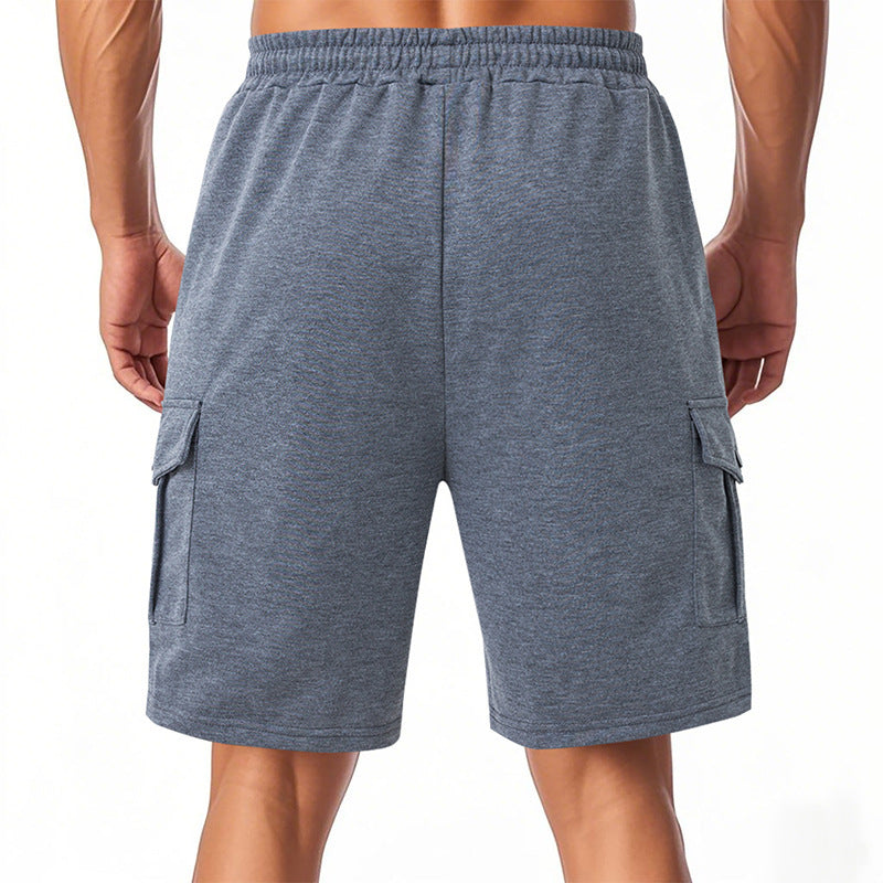 Herren Cargo-Shorts mit funktionalen Taschen und elastischem Bund Echoarchiv