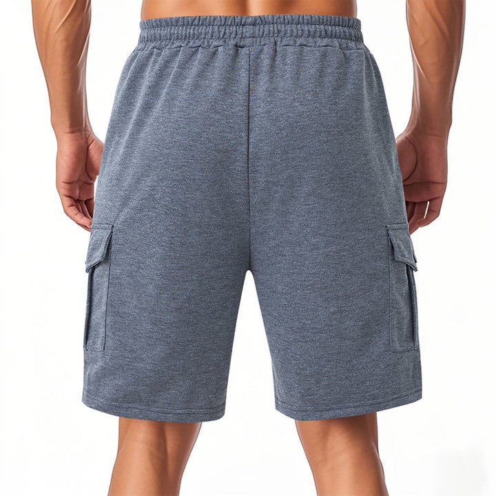 Herren Cargo-Shorts mit funktionalen Taschen und elastischem Bund Echoarchiv