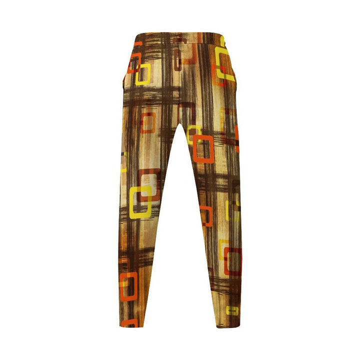 Herren elegante Freizeithose mit seitlichen Eingrifftaschen und geradem Schnitt Echoarchiv