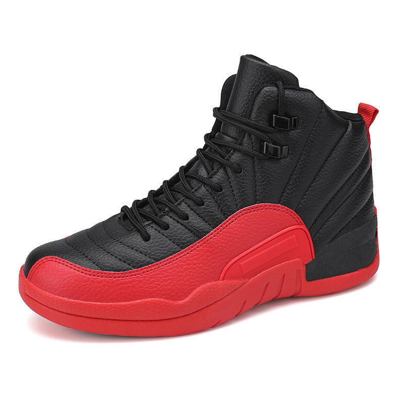 Herren High-Top Basketball-Sneaker mit gepolstertem Knöchelkragen und rutschfester Gummisohle – Norré