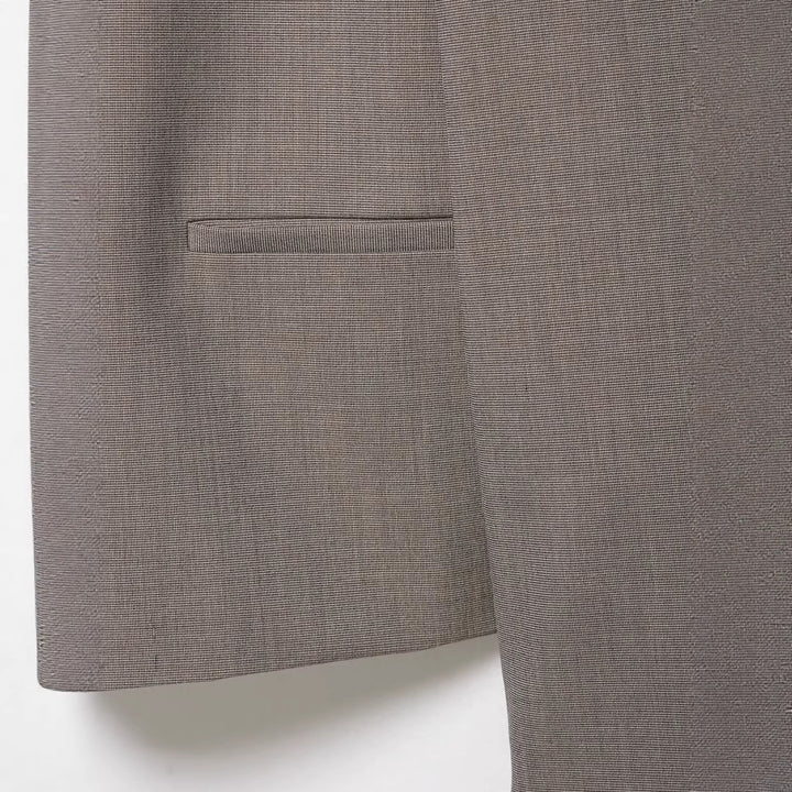 Damen Kurzblazer mit asymmetrischer Knopfleiste und Stehkragen Echoarchiv