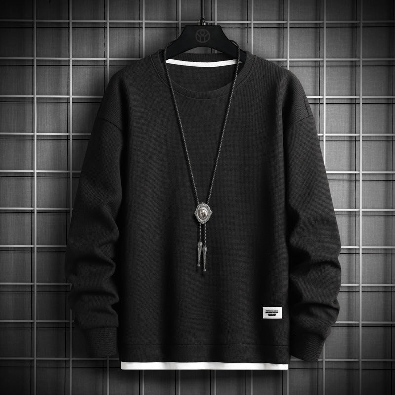 Herren lässiger Sweatshirt mit strukturiertem Stoff und modernem Schnitt Echoarchiv