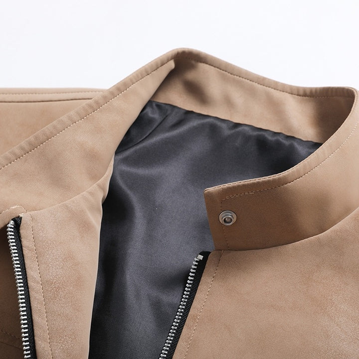 Herren modische Übergangsjacke im lässigen Stil mit praktischen Taschen Echoarchiv