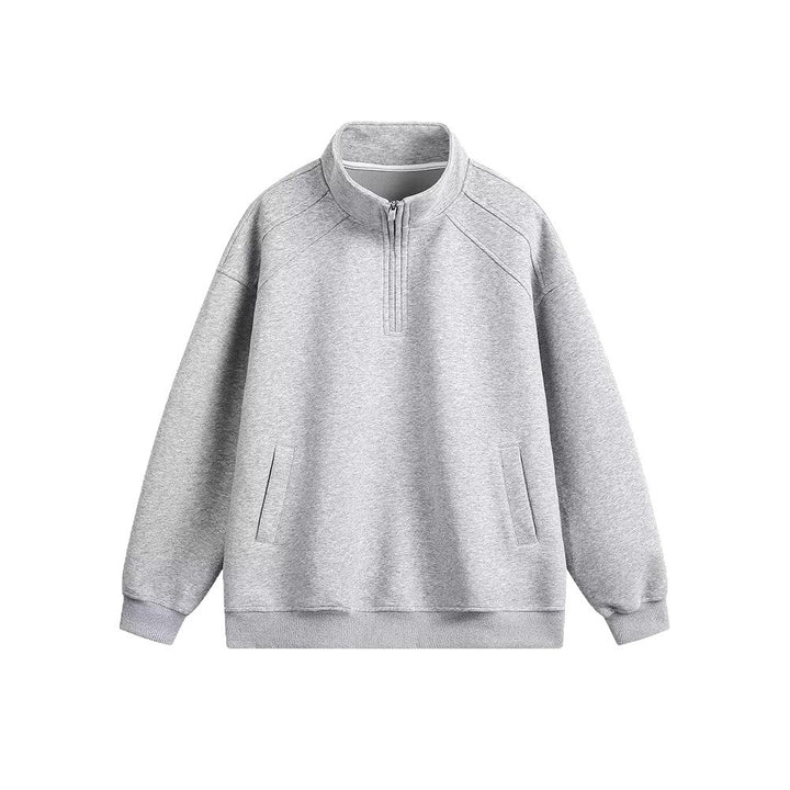 Damen Sportlicher Pullover mit Stehkragen Echoarchiv