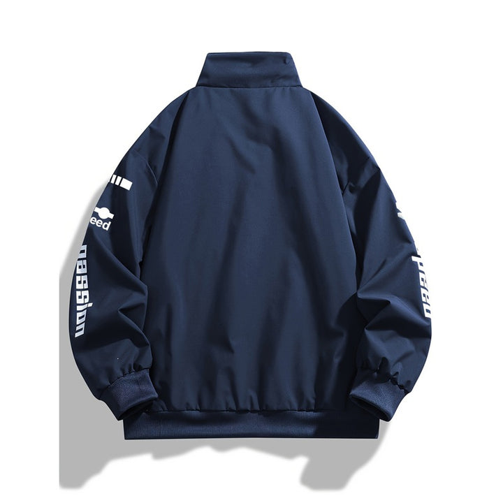Herren Sportliche Racingjacke Echo Archiv