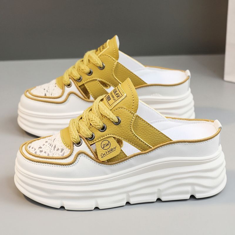Damen Sneaker mit modischem Plateau und luftiger Schnürung Echo Archiv